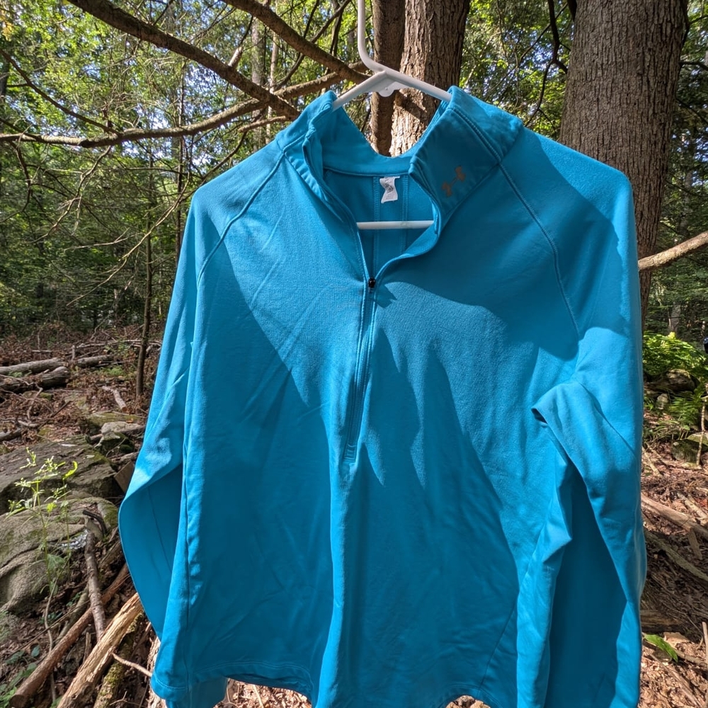 Under Armour Teal ColdGear Pullover